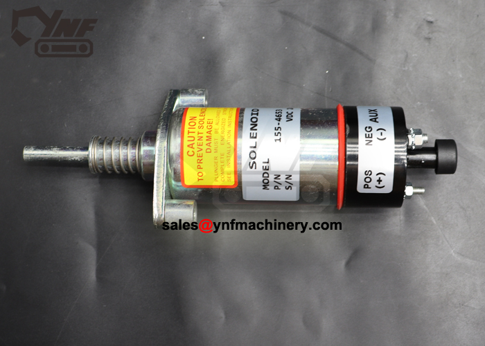 155-4653 E330B Flameout Solenoid 12V YNF15564